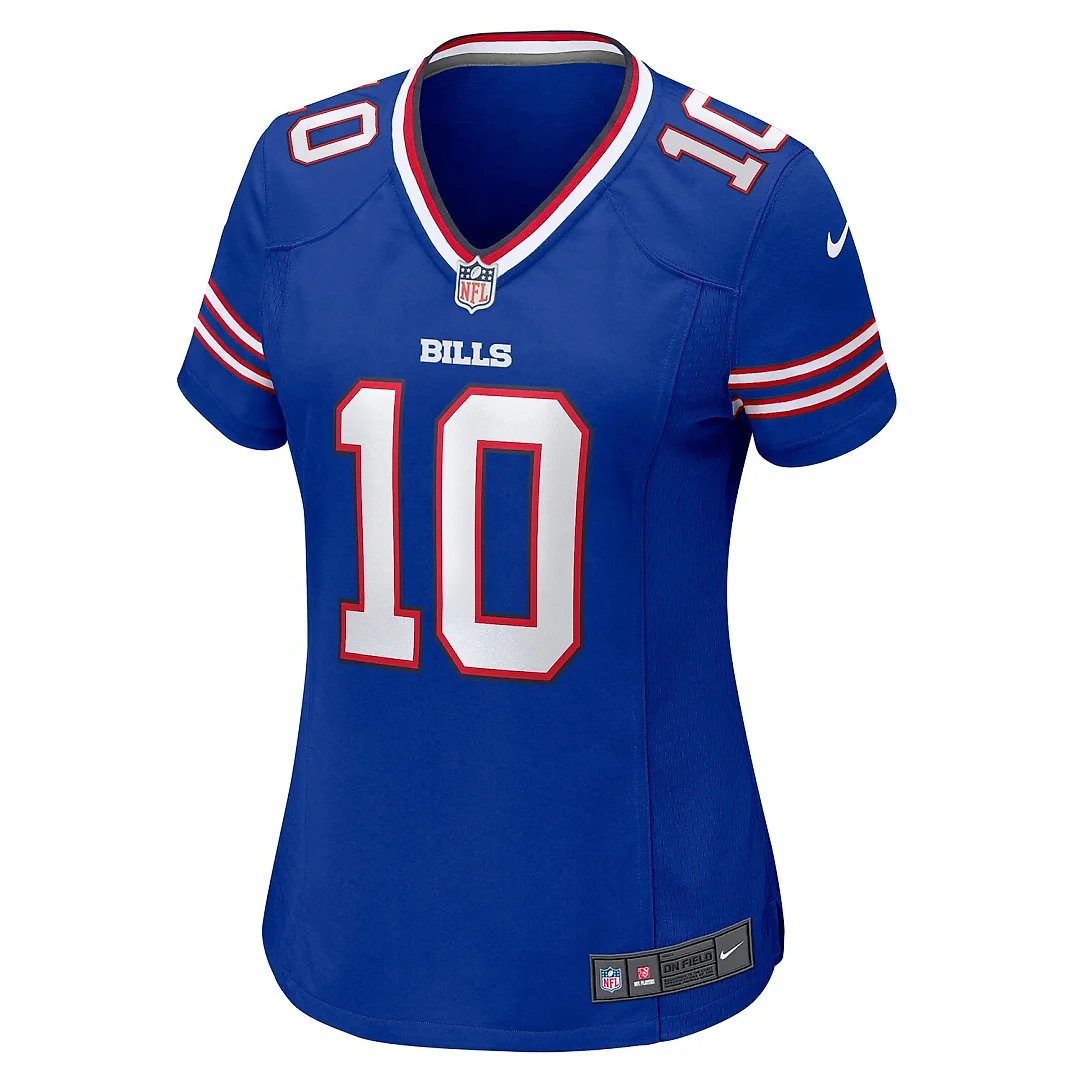 Zennovawear Khalil Shakir Buffalo Bills Women's Game Jersey - Royal