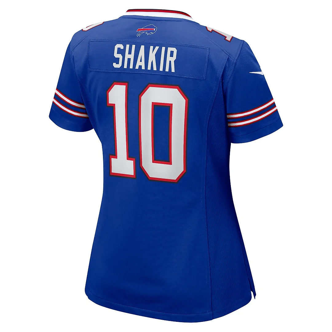 Zennovawear Khalil Shakir Buffalo Bills Women's Game Jersey - Royal