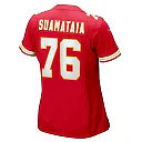 Zennovawear Kingsley Suamataia Kansas City Chiefs Women's Game Jersey - Red