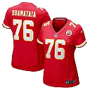 Zennovawear Kingsley Suamataia Kansas City Chiefs Women's Game Jersey - Red