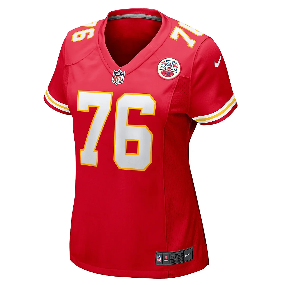 Zennovawear Kingsley Suamataia Kansas City Chiefs Women's Game Jersey - Red