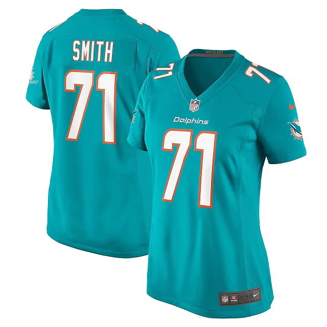 Zennovawear Kion Smith Miami Dolphins Women's Game Jersey - Aqua