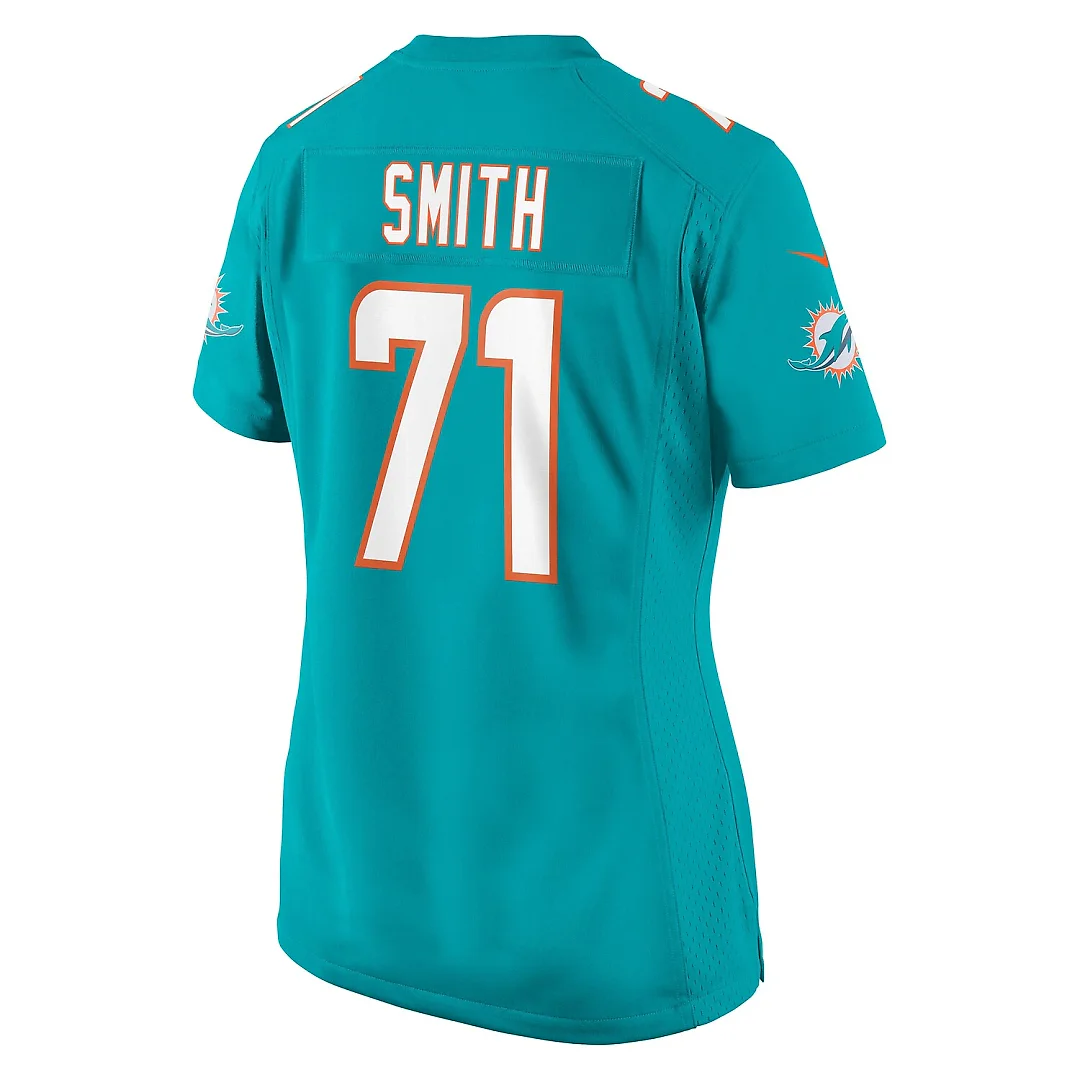 Zennovawear Kion Smith Miami Dolphins Women's Game Jersey - Aqua