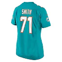 Zennovawear Kion Smith Miami Dolphins Women's Game Jersey - Aqua