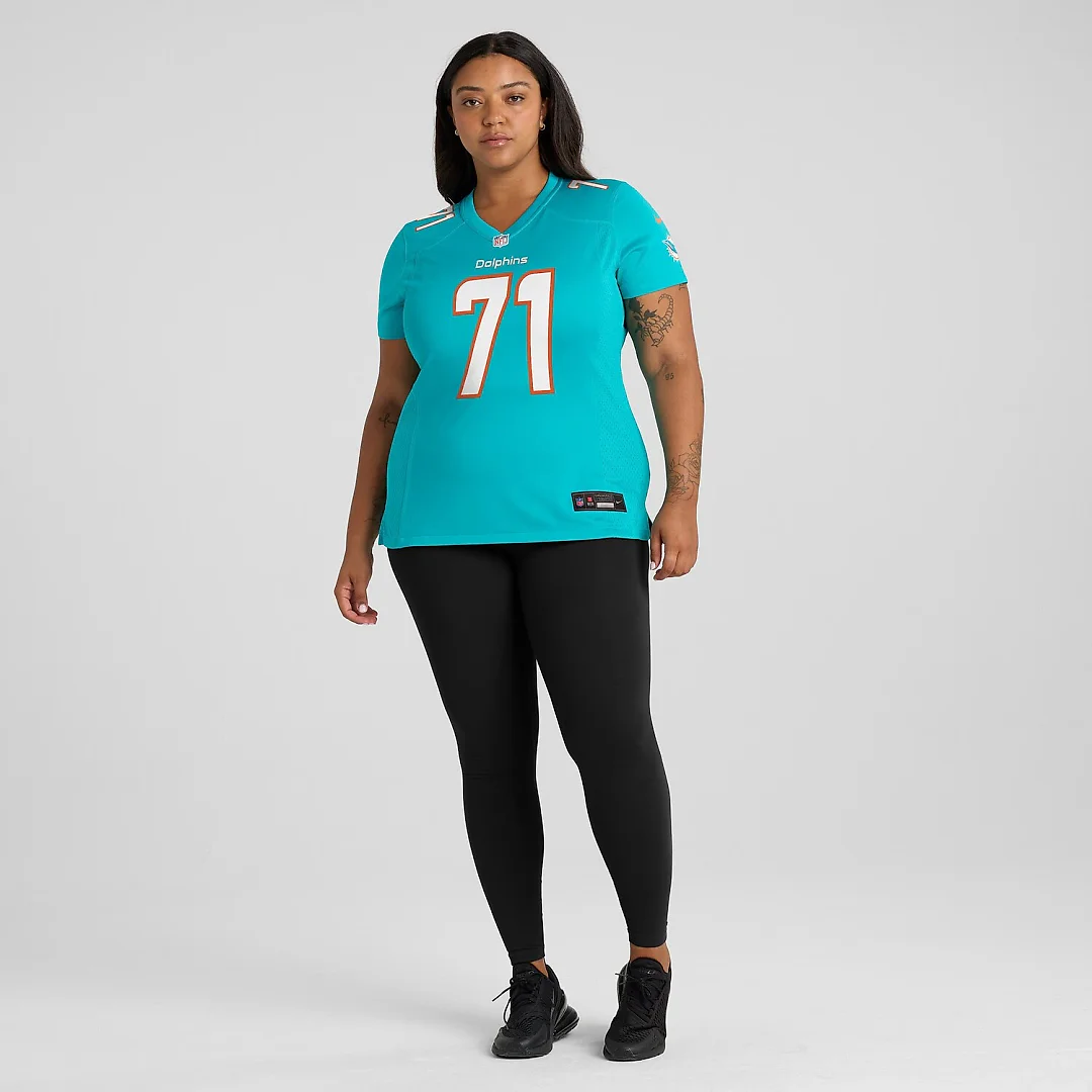 Zennovawear Kion Smith Miami Dolphins Women's Game Jersey - Aqua