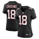 Zennovawear Kirk Cousins Atlanta Falcons Women's Alternate Game Jersey - Black