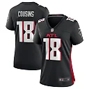 Zennovawear Kirk Cousins Atlanta Falcons Women's Game Player Jersey - Black