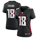 Zennovawear Kirk Cousins Atlanta Falcons Women's Game Player Jersey - Black