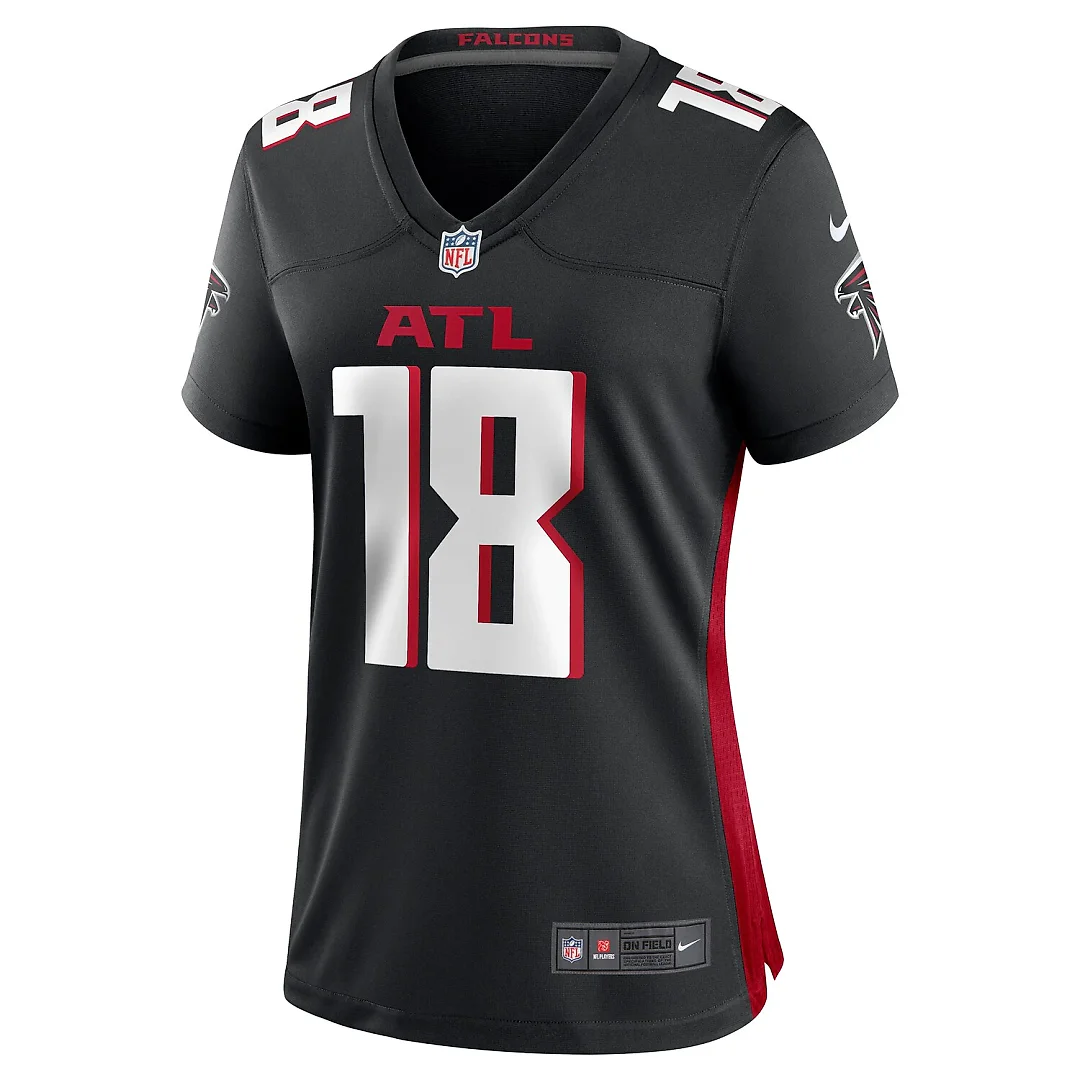Zennovawear Kirk Cousins Atlanta Falcons Women's Game Player Jersey - Black