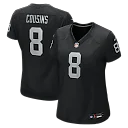 Zennovawear Kirk Cousins Las Vegas Raiders Women's Team Game Jersey - Black