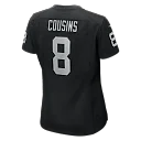 Zennovawear Kirk Cousins Las Vegas Raiders Women's Team Game Jersey - Black