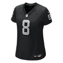 Zennovawear Kirk Cousins Las Vegas Raiders Women's Team Game Jersey - Black