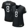 Zennovawear Kirk Cousins Las Vegas Raiders Women's Team Game Jersey - Black