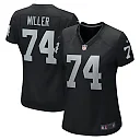 Zennovawear Kolton Miller Las Vegas Raiders Women's Game Jersey - Black