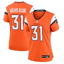 Zennovawear Kris Abrams-Draine Denver Broncos Women's Team Game Jersey - Orange