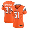 Zennovawear Kris Abrams-Draine Denver Broncos Women's Team Game Jersey - Orange