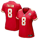 Zennovawear Kristian Fulton Kansas City Chiefs Women's Team Game Jersey - Red