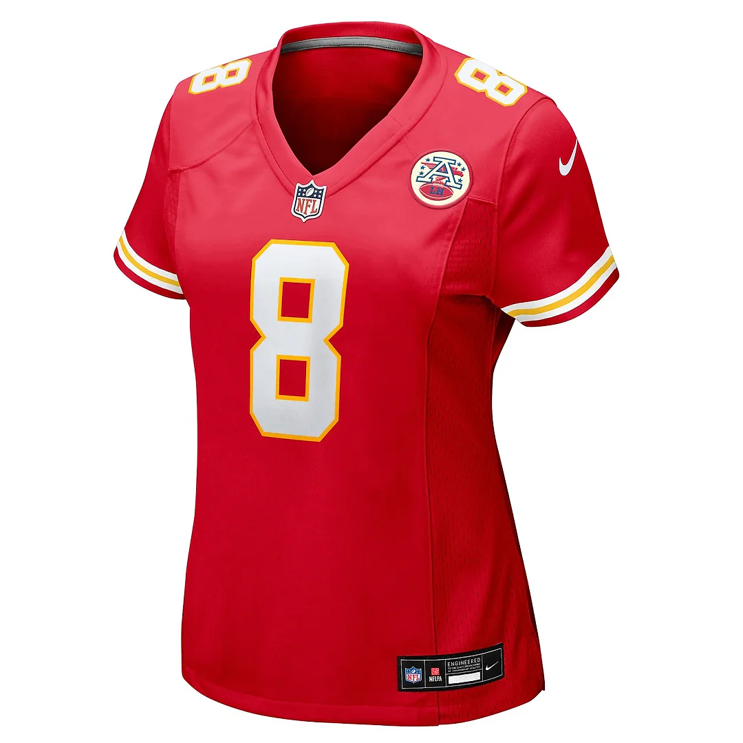 Zennovawear Kristian Fulton Kansas City Chiefs Women's Team Game Jersey - Red