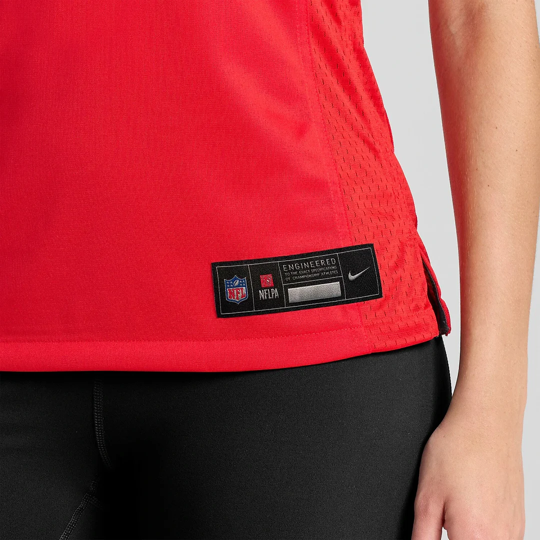Zennovawear Kristian Fulton Kansas City Chiefs Women's Team Game Jersey - Red