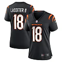 Zennovawear Kwamie Lassiter II Cincinnati Bengals Women's Game Player Jersey - Black