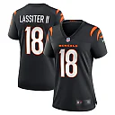 Zennovawear Kwamie Lassiter II Cincinnati Bengals Women's Game Player Jersey - Black