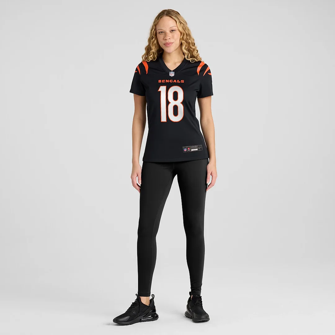 Zennovawear Kwamie Lassiter II Cincinnati Bengals Women's Game Player Jersey - Black