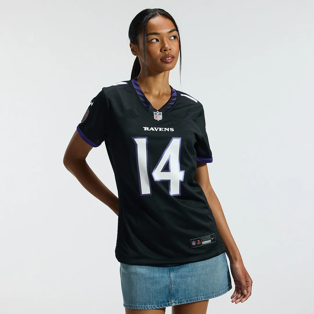 Zennovawear Kyle Hamilton Baltimore Ravens Women's Alternate Game Jersey - Black