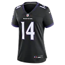 Zennovawear Kyle Hamilton Baltimore Ravens Women's Alternate Game Jersey - Black