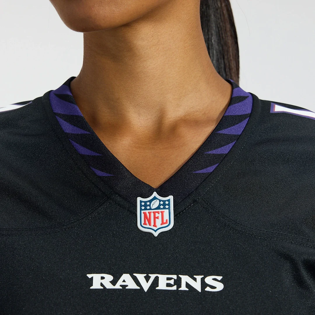 Zennovawear Kyle Hamilton Baltimore Ravens Women's Alternate Game Jersey - Black