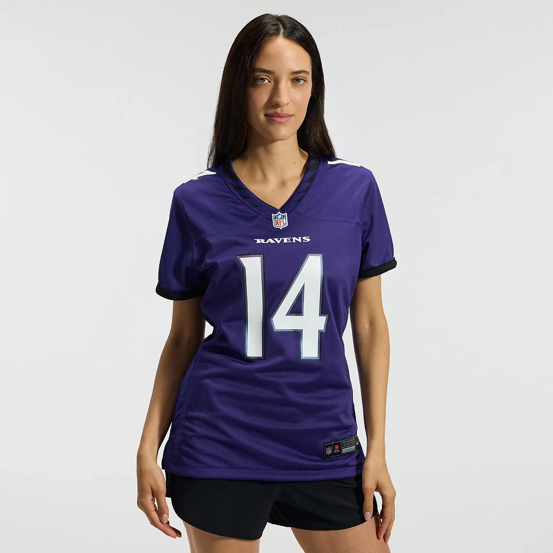 Zennovawear Kyle Hamilton Baltimore Ravens Women's Team Game Jersey - Purple