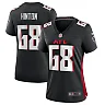 Zennovawear Kyle Hinton Atlanta Falcons Women's Team Game Jersey - Black