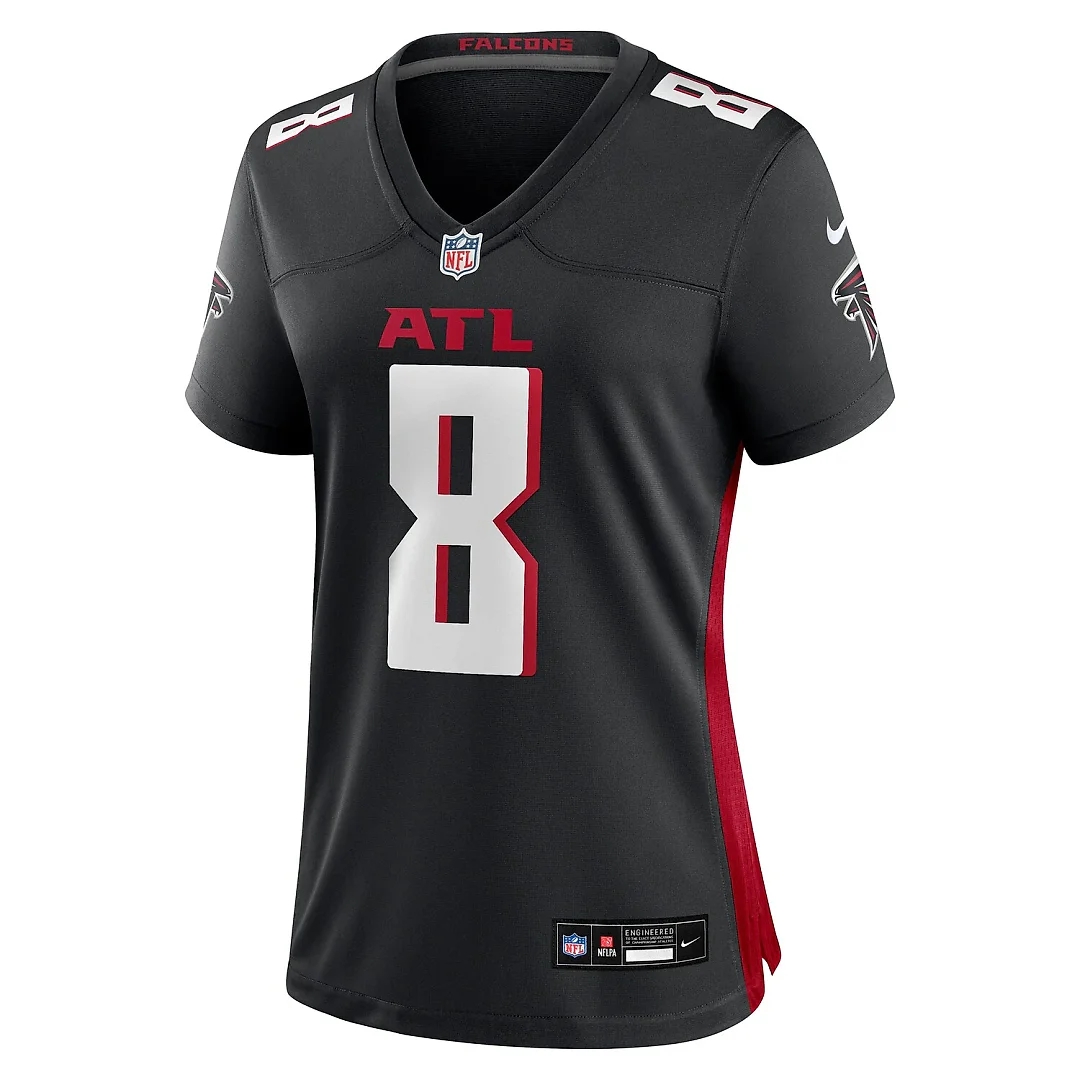 Zennovawear Kyle Pitts Sr. Atlanta Falcons Women's Game Jersey - Black