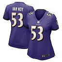 Zennovawear Kyle Van Noy Baltimore Ravens Women's Game Jersey - Purple