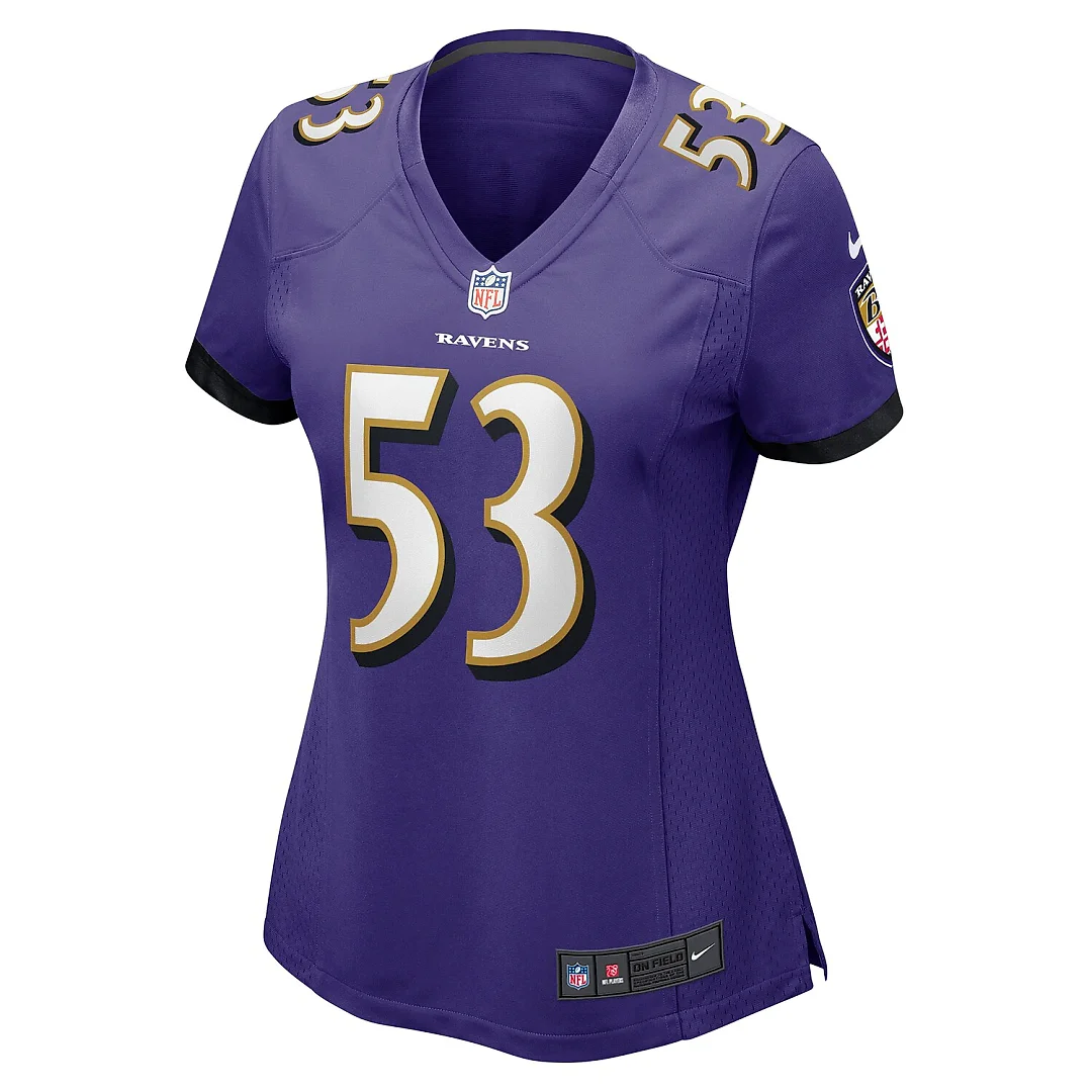 Zennovawear Kyle Van Noy Baltimore Ravens Women's Game Jersey - Purple