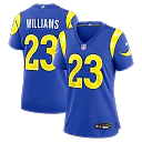 Zennovawear Kyren Williams Los Angeles Rams Women's Game Jersey - Royal