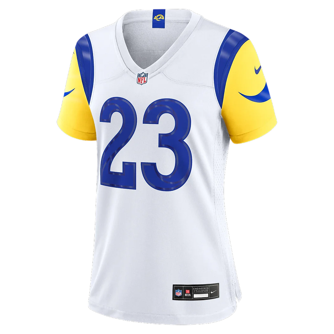 Zennovawear Kyren Williams Los Angeles Rams Women's Game Jersey - White