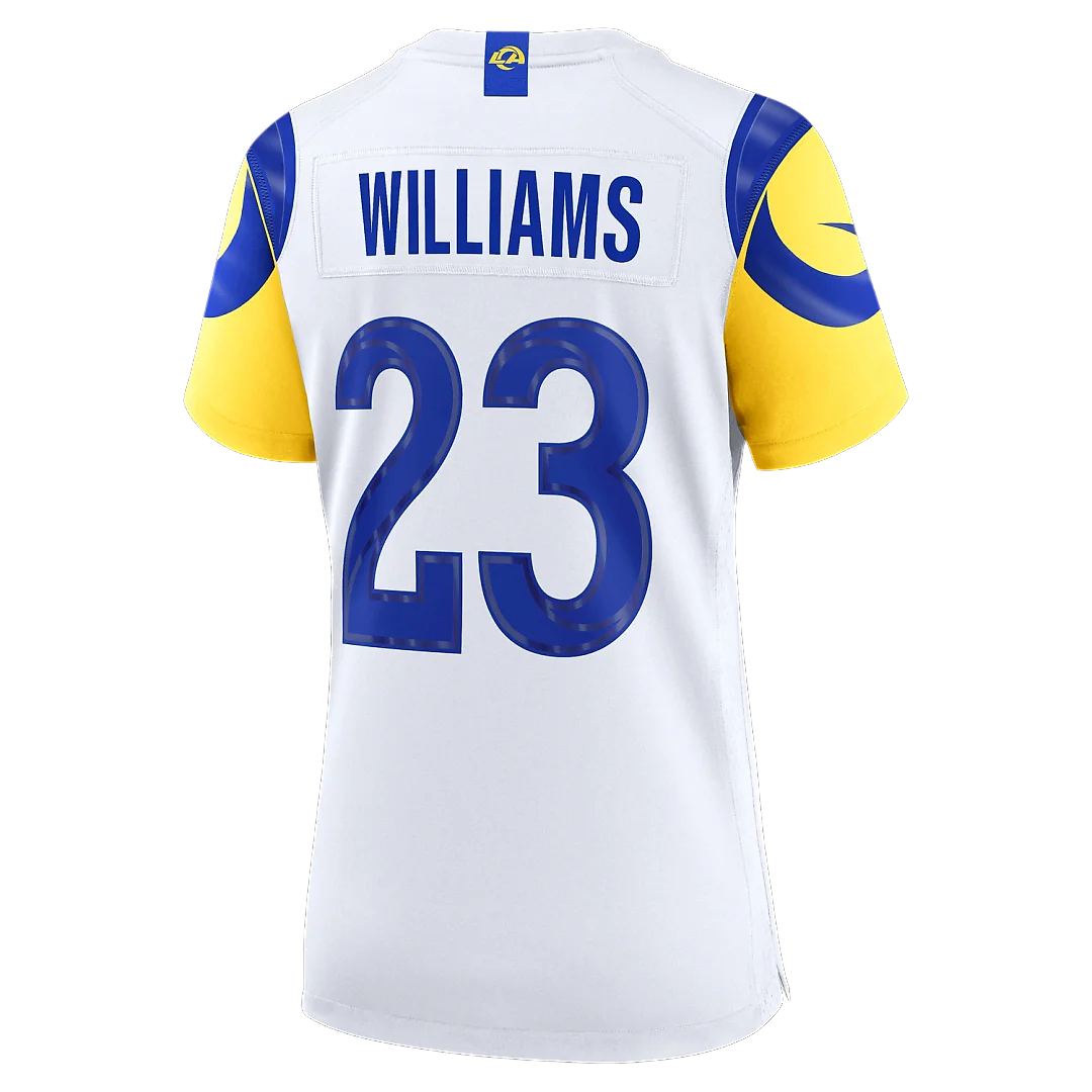 Zennovawear Kyren Williams Los Angeles Rams Women's Game Jersey - White