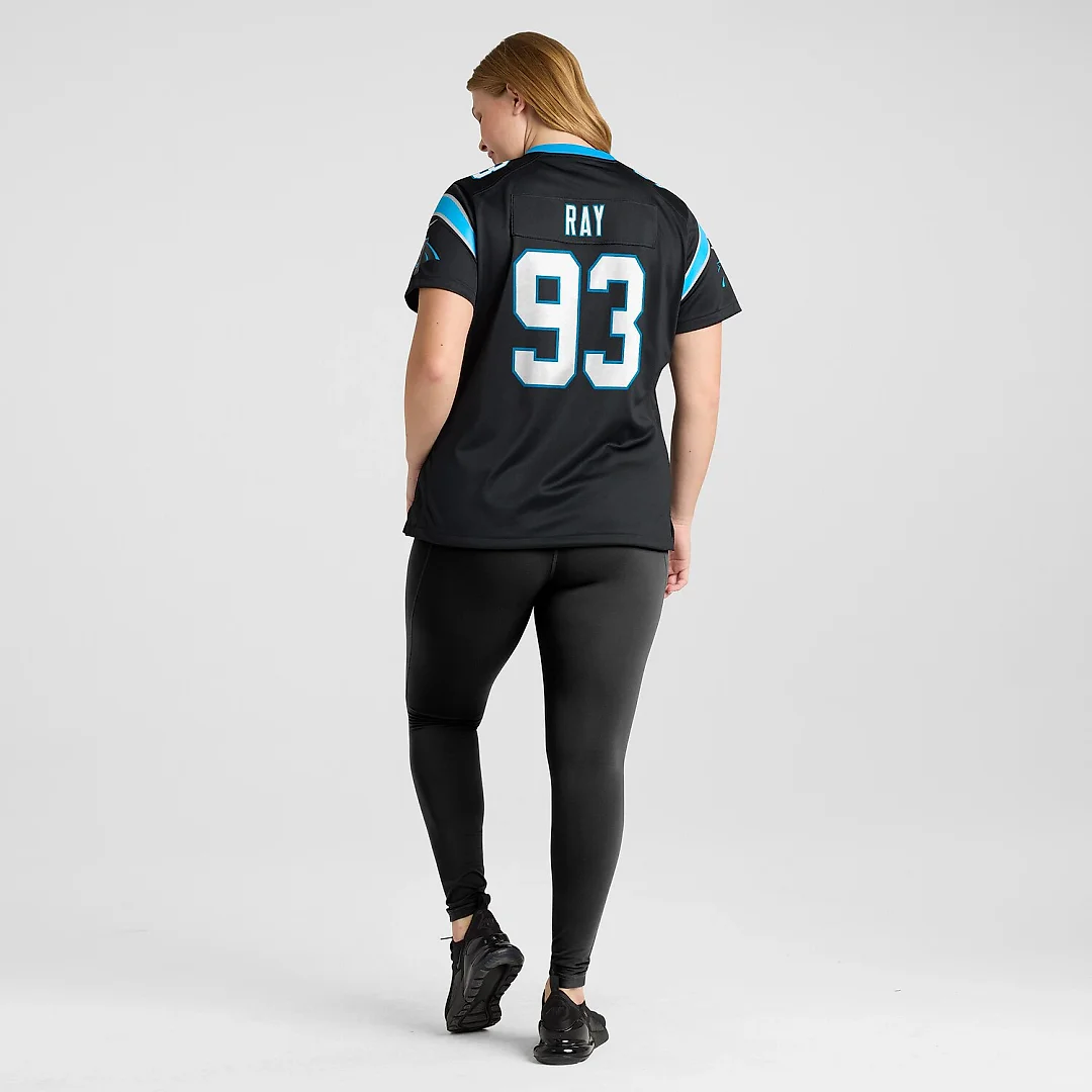 Zennovawear LaBryan Ray Carolina Panthers Women's Team Game Jersey - Black