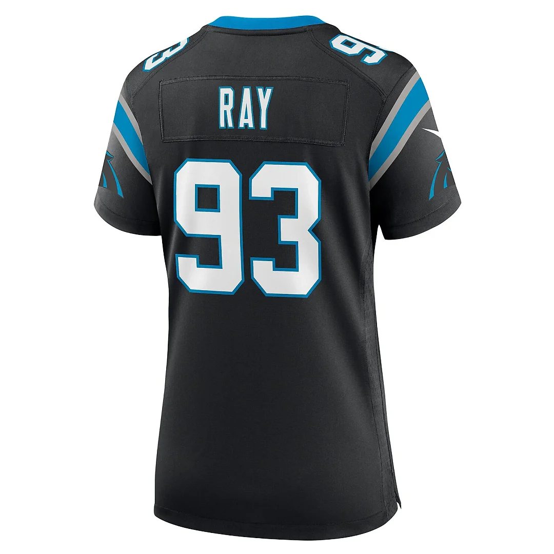 Zennovawear LaBryan Ray Carolina Panthers Women's Team Game Jersey - Black