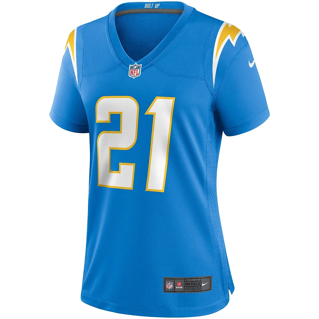 Zennovawear LaDainian Tomlinson Los Angeles Chargers Women's Game Retired Player Jersey - Powder Blue