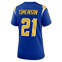 Zennovawear LaDainian Tomlinson Los Angeles Chargers Women's Retired Game Jersey - Royal