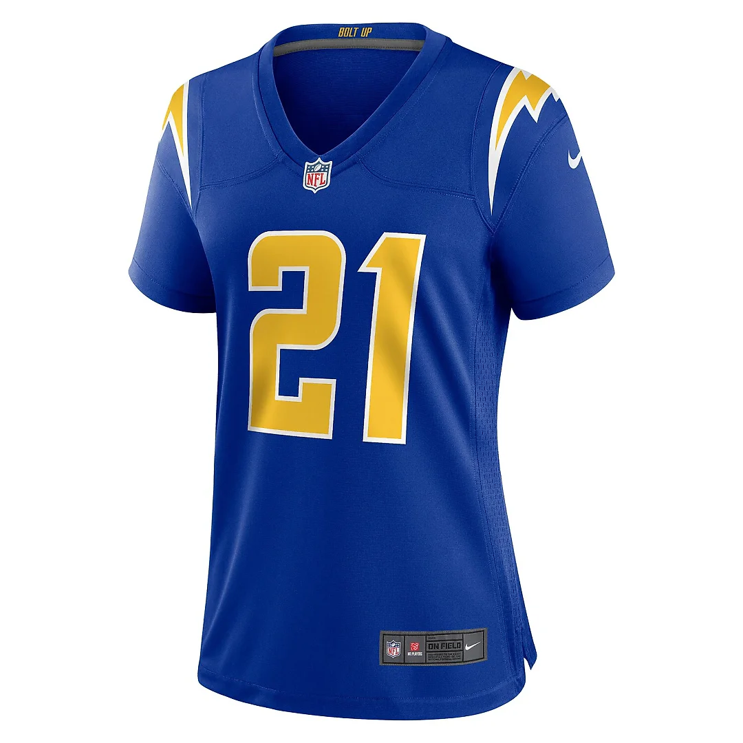 Zennovawear LaDainian Tomlinson Los Angeles Chargers Women's Retired Game Jersey - Royal