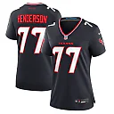 Zennovawear LaDarius Henderson Houston Texans Women's Game Jersey - Navy