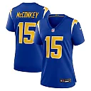 Zennovawear Ladd McConkey Los Angeles Chargers Women's Alternate Game Jersey - Royal