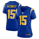Zennovawear Ladd McConkey Los Angeles Chargers Women's Alternate Game Jersey - Royal