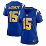 Zennovawear Ladd McConkey Los Angeles Chargers Women's Alternate Game Jersey - Royal