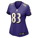 Zennovawear LaJohntay Wester Baltimore Ravens Women's Team Game Jersey - Purple