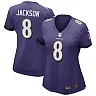 Zennovawear Lamar Jackson Baltimore Ravens Women's Game Jersey - Purple