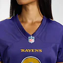 Zennovawear Lamar Jackson Baltimore Ravens Women's Alternate Game Jersey - Purple