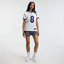 Zennovawear Lamar Jackson Baltimore Ravens Women's Game Jersey - White